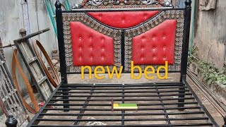 new bed setting komalkamran youtube komal [upl. by Yentihw992]