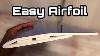 How to Build a Foamboard Wing for RC Planes Experimental Airlines Foamboard Wing Airfoil HD [upl. by Adniuqal]