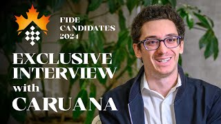 Caruana quotVery often it comes down to nervesquot  FIDE Candidates [upl. by Ecnarwal]