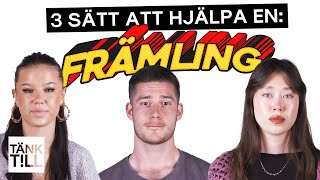 quotNär jag såg första slaget mot hennes ansikte bara flög jag uppquot  3 sätt att hjälpa en främling [upl. by Raul664]