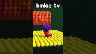 Bowling Ball Adventure  Learn Fruits Names  Binkie TV [upl. by Odravde]