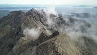 Cuillin Ridge Isle of Skye by Drone [upl. by Anitsihc859]