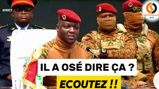 ATTENTION  La France Ne vas Pas Aimer Ce Discours Capitaine Ibrahim Traoré [upl. by Barbuto855]