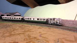 Kerr Stuart Princess shunting coaches [upl. by Ardnu]