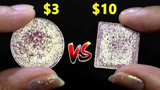 CHEAP vs EXPENSIVE Eyeshadows  Can you really tell the difference [upl. by Nej696]