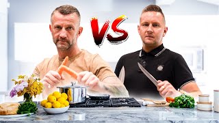 TIKTOK COOK OFF VS PROFESSIONAL CHEF [upl. by Benedic]