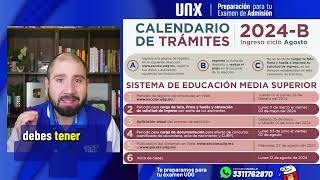 Calendario de Ingreso a Bachillerato UDG 2024 [upl. by Meldon341]