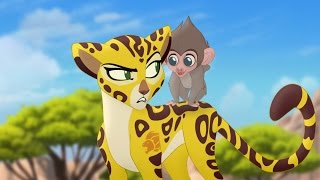 Lion Guard Baboons Song  Baboons HD Clip [upl. by Aleciram]