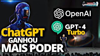 OpenAI acaba de liberar sua IA mais poderosa GPT4 Turbo  O futuro com IA será sem empregos humanos [upl. by Calley]