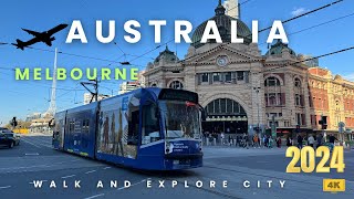 Flinders Street Station Melbourne city Tour Australia [upl. by Ev156]