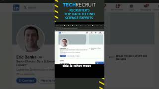 The 1 Recruiter Hack to Find Science Experts [upl. by Niuqram]