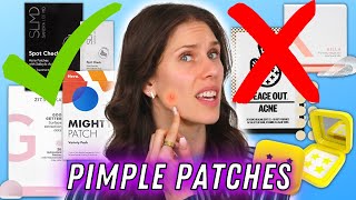 10 BEST and WORST Pimple Patches  Acne Dots Money Can Buy [upl. by Eidnyl]