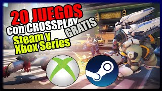 TOP 20 JUEGOS GRATIS con CROSSPLAY entre 🔥XBOX SERIES y PC STEAM🔥 para jugar este 2024 [upl. by Paul]