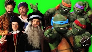 Artists vs Turtles ERB Behind the Scenes [upl. by Ramat]