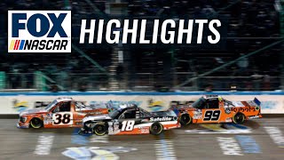 Zane Smith wins Championship in WILD fashion vs Ben Rhodes  NASCAR ON FOX HIGHLIGHTS [upl. by Khosrow492]