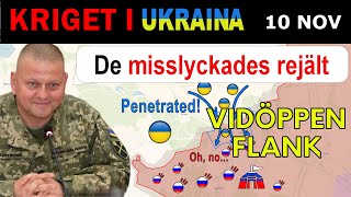 10 Nov Försvaret TUNNAS UT Ukrainarna BRYTER IGENOM PÅ FLANKEN  Kriget i Ukraina förklaras [upl. by Benito79]