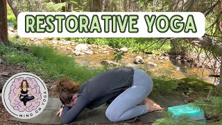 Restorative Yoga for BEDTIME Yoga for Sleep [upl. by Cinda]