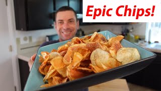 How To Cook Homemade Potato Chips [upl. by Wrennie]