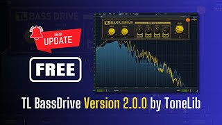 NEW UPDATE of This GREAT FREE Plugin for Bass  TL BassDrive Version 200 by ToneLib  Sound Demo [upl. by Jaime]