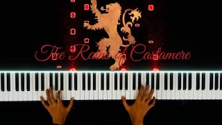 Game of Thrones  Rains of Castamere  Piano Cover [upl. by Arihs992]