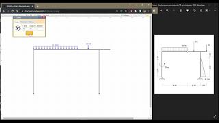 Reacciones y esfuerzos de un PÓRTICO por programa on line [upl. by Ahsaeym]