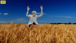 What happened after Theresa Mays Mexican wave [upl. by Ardyaf]