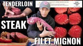 Tất Tần Tật Về Phần Thịt Thăn Bò Làm Bít Tết Filet Mignon và Tenderloin Hay Bò Phi Lê [upl. by Sitnerp]