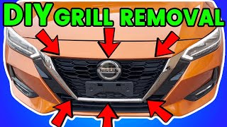 DIY 2020  2021  2022  2023 Nissan Sentra Grill Removal  Takeout [upl. by Esten857]