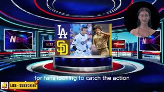 Los Angeles Dodgers vs San Diego Padres Game 3 FREE LIVE STREAM 10824 How to Watch [upl. by Anileve]