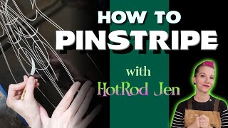 How to Pinstripe  Pinstriping for beginners [upl. by Naylor]