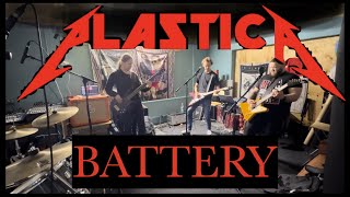 Plastica Battery Metallica cover  Full band [upl. by Maharva253]