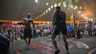 Fred Brophys Boxing  Mount Isa  Riley vs Outback Assassin [upl. by Anileuqcaj]