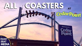 All Coasters at Cedar Point  OnRide POVs  Front Seat Media [upl. by Rory]