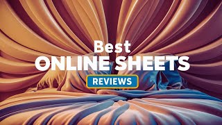 Top 5 Best Online Sheets Reviews of 2024 [upl. by Milurd]