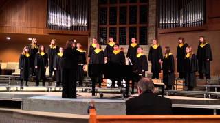 VSHS Chamber Choir  Alleluia Zaumeyer [upl. by Jet203]