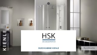 Duschkabine von HSK  Serie Kienle [upl. by Tail]