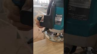 Tupia Makita de coluna M3600B diy woodworking whatsappstatus [upl. by Kanya]