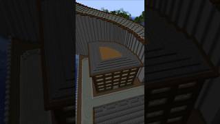 Minecraft Roof construction [upl. by Airetas]