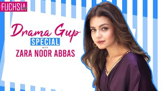 Zara Noor Abbas Siddiqui Aka Naushaba from Zebaish  Drama Gup Special  FUCHSIA [upl. by Ingamar307]