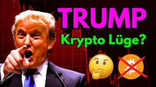 TRUMP  Krypto Lüge😱📉 [upl. by Keil44]