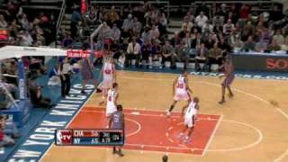 Bobcats vs Knicks NBA Highlights 12202009 [upl. by Nedyah911]