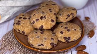 GALLETAS PROTEICAS SIN HARINA sin polvo de proteína  Veganas GF shortsyoutube [upl. by Iblok]