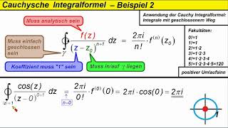 Cauchy Integralformel ►Beispiel 2 [upl. by Conger]