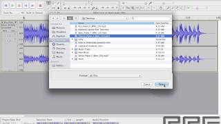 How to Import MP3 Audio in AUDACITY [upl. by Kannav]