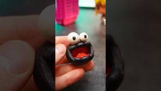 I Made Fuzzy out of Plasticine 🫣 plasticinecrafts diy art supermario [upl. by Moyers]