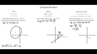 Complex Numbers  4  Argand Diagram and Argument [upl. by Nagel953]