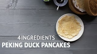 How to make Peking duck pancakes  4 ingredients recipe [upl. by Stiles92]