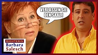 Angehöriger STÖRT die VERHANDLUNG ​😡​ Platzverweis  12  Richterin Barbara Salesch  SAT1 [upl. by Ahsoek]