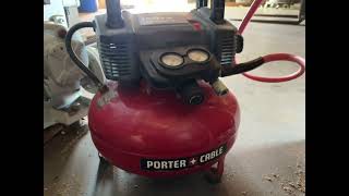 Porter Cable Air Compressor shop aircompressor [upl. by Obie649]