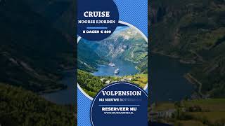 video Noorse Fjorden  cruise vakantie ms Rotterdam Holland America line Cruise Vertrekpuntvp [upl. by Namien141]